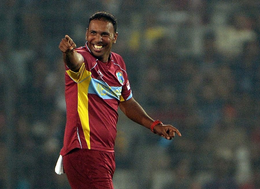 Samuel Badree bowls best bowling for West Indies in World T20