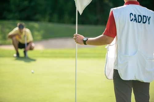 The duties of Caddies in Golf