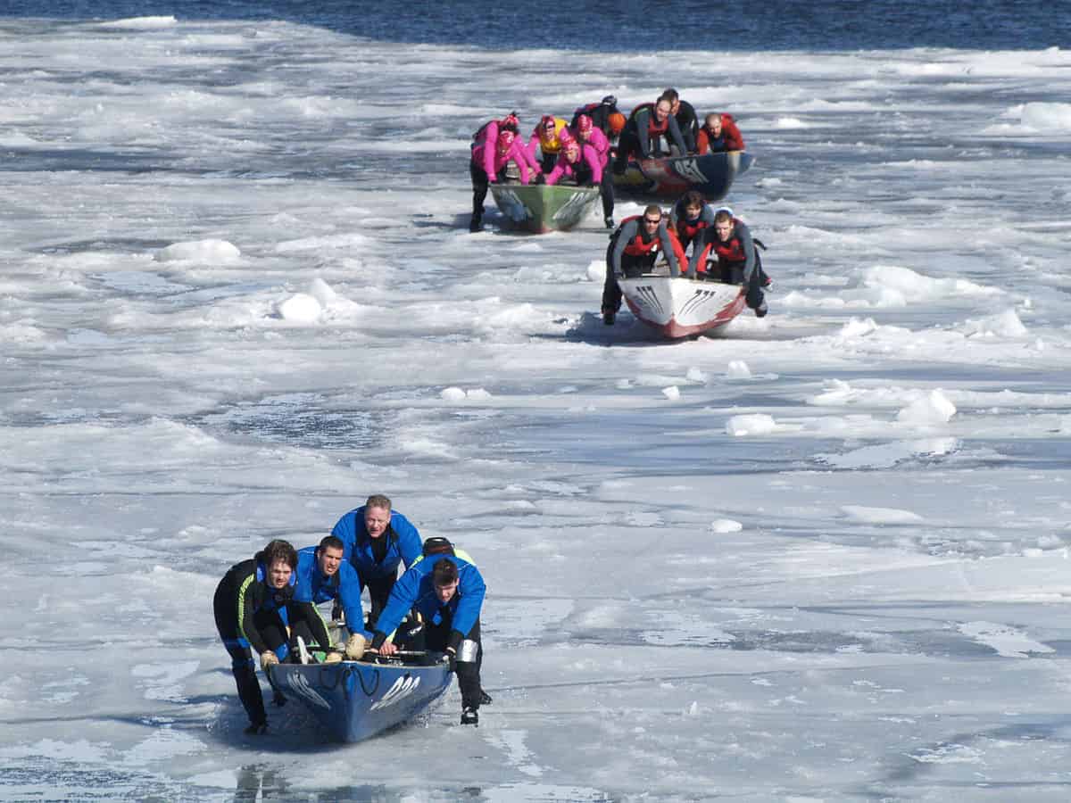 All you want to know about Ice Canoeing