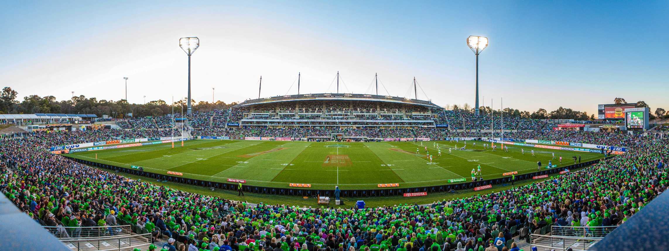 All about Canberra Stadium