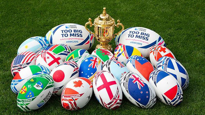 Who will lift the Rugby World Cup 2015 Trophy?