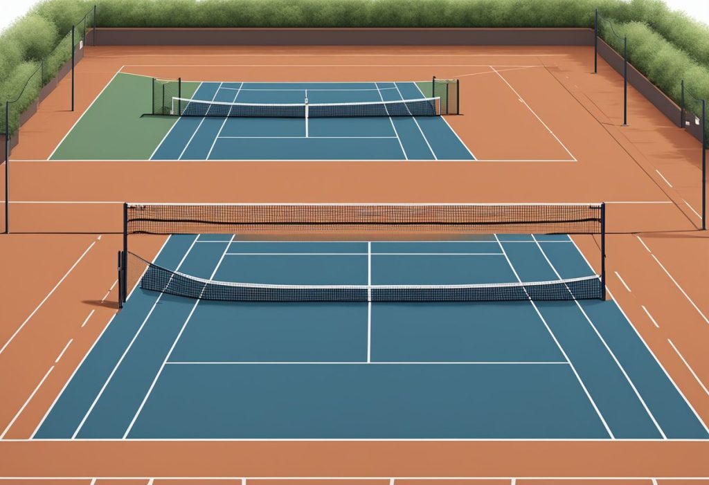 Understanding the Differences: Blue Clay vs Red Clay Tennis Courts