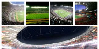 The top 5 football stadiums with large capacity