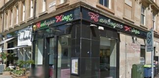 Scottish rugby star dressed as Batman punches rival player in Barbeque Kings