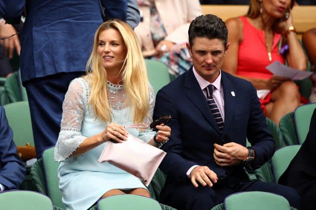 Justin Rose and Kate Phillips