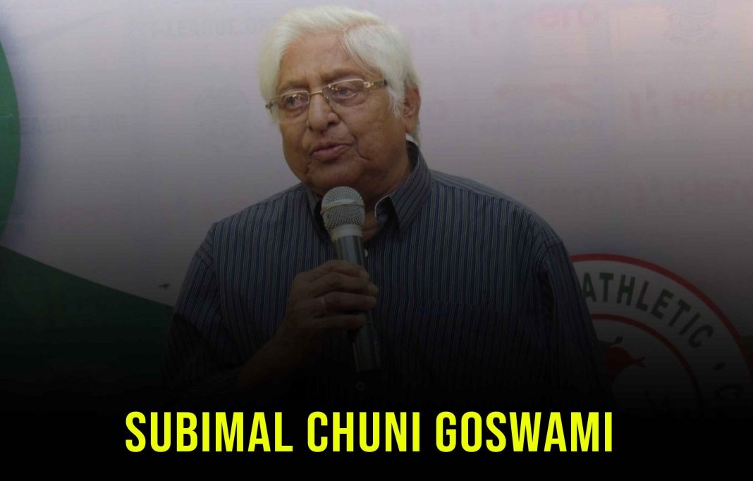 Subimal Chuni Goswami captain of 1962 asian games