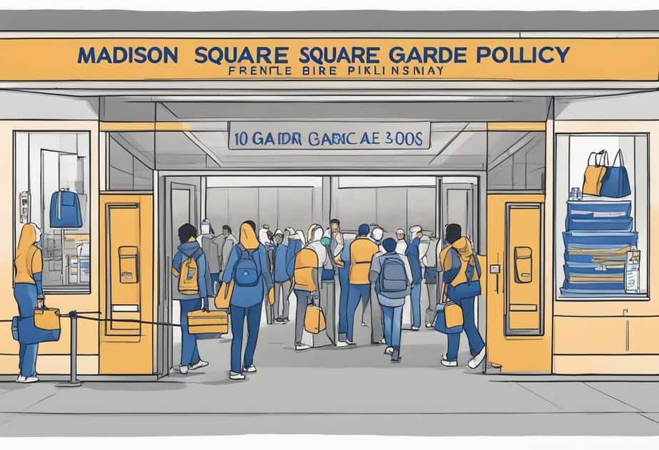 Madison Square Garden Bag Policy 2024 MSG bag policy